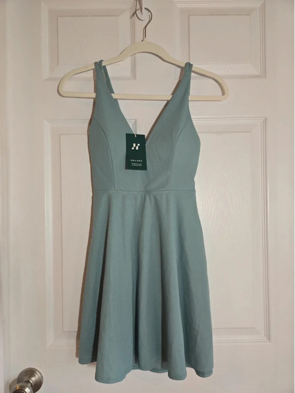 Halara sage green athletic dress size small